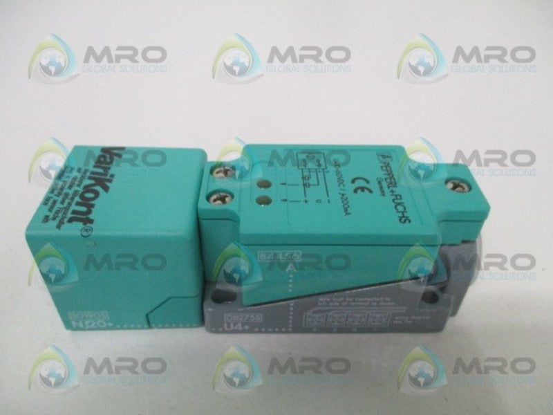 PEPPERL+FUCHS NJ20+U4+A INDUCTIVE SENSOR DC NSMP