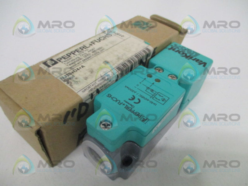 PEPPERL+FUCHS NJ20+U4+A INDUCTIVE SENSOR DC NSMP