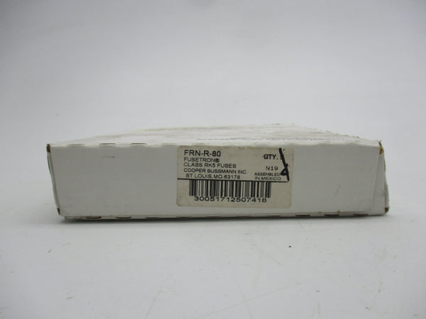 BUSSMANN FRN-R-80 250VAC 80A (PKG OF 4) (WH/BLK) NSMP