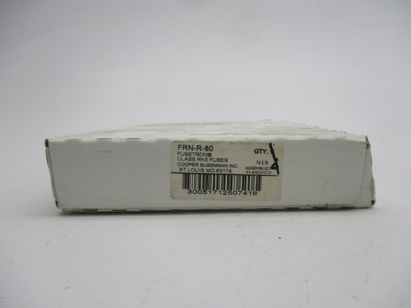 BUSSMANN FRN-R-80 250VAC 80A (PKG OF 4) (WH/BLK) NSMP