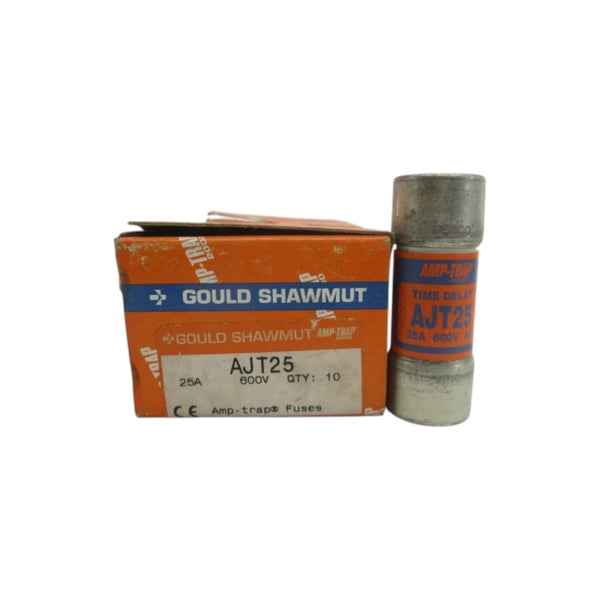 GOULD SHAWMUT AJT25 600VAC 25A (PKG OF 10) (ORANGE) NSMP