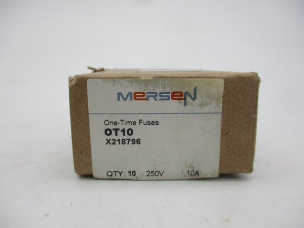 MERSEN OT10 250VAC 10A (PKG OF 10) NSMP
