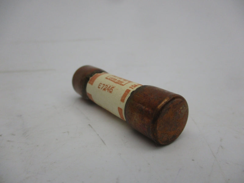 GOULD SHAWMUT OT15 250VAC 15A (PKG OF 10) (WH/OR) NSMP