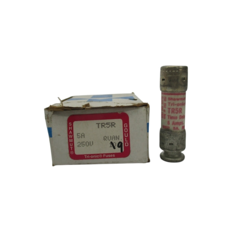 GOULD SHAWMUT TR5R 250VAC 5A (PKG OF 9) (WH/PK) NSMP