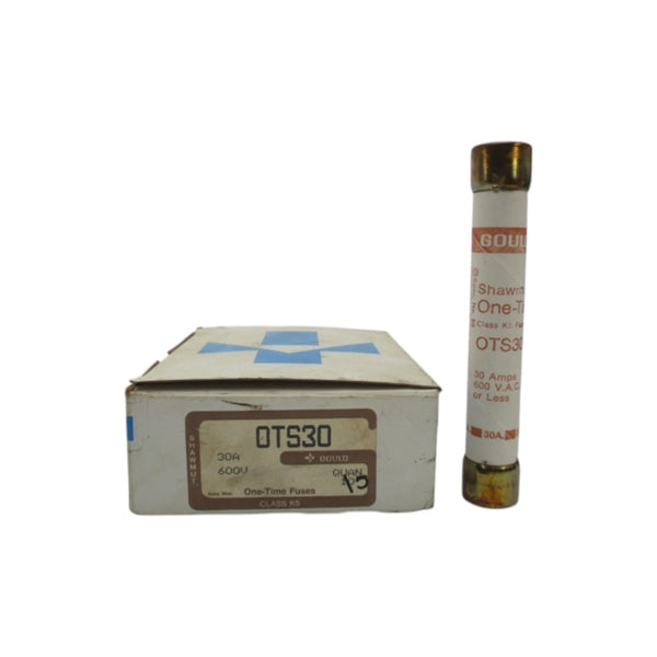 GOULD SHAWMUT OTS30 600VAC 30A (PKG OF 5) (WH/BR) NSMP