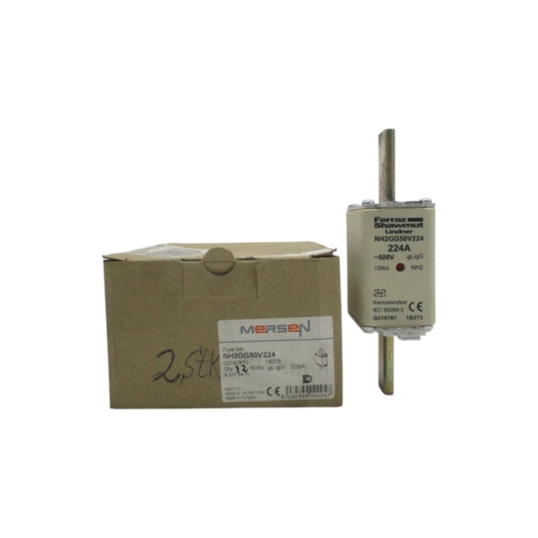 MERSEN NH2GG50V224 500V 224A (PKG OF 2) NSMP
