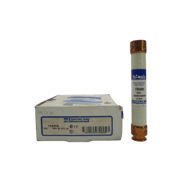 FERRAZ SHAWMUT TRS30R 600VAC 30A (PKG OF 10) (WH/WH) NSMP