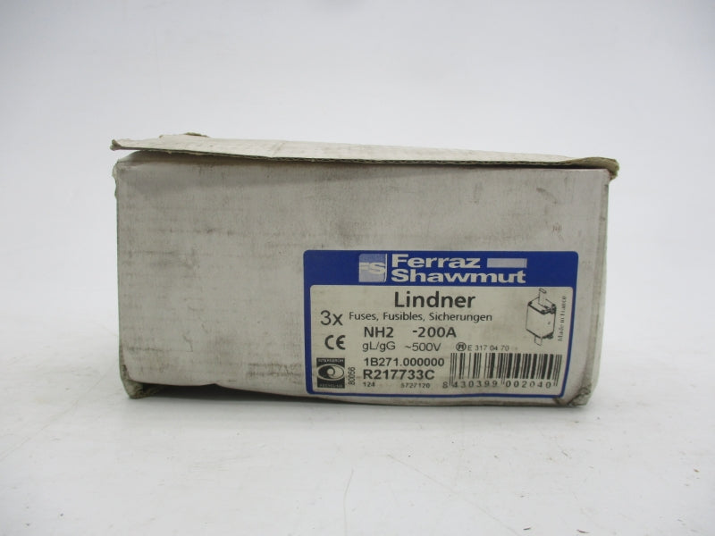 FERRAZ SHAWMUT NH2-200A 1B271.000000 500V 200A (PKG OF 3) NSMP