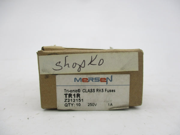MERSEN TR1R 250VAC 1A (PKG OF 10) NSMP