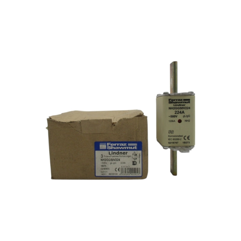 FERRAZ SHAWMUT NH2GG50V224 500V 224A (PKG OF 3) NSMP