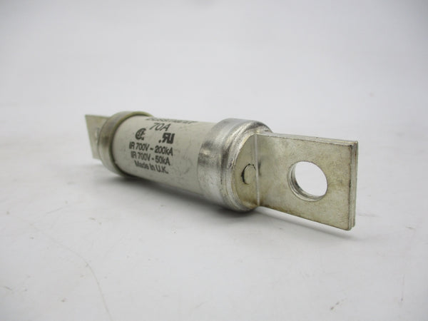 BUSSMANN FWP-70B 700VAC 70A (YL/WH) NSMP