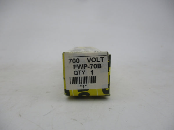 BUSSMANN FWP-70B 700VAC 70A (YL/WH) NSMP