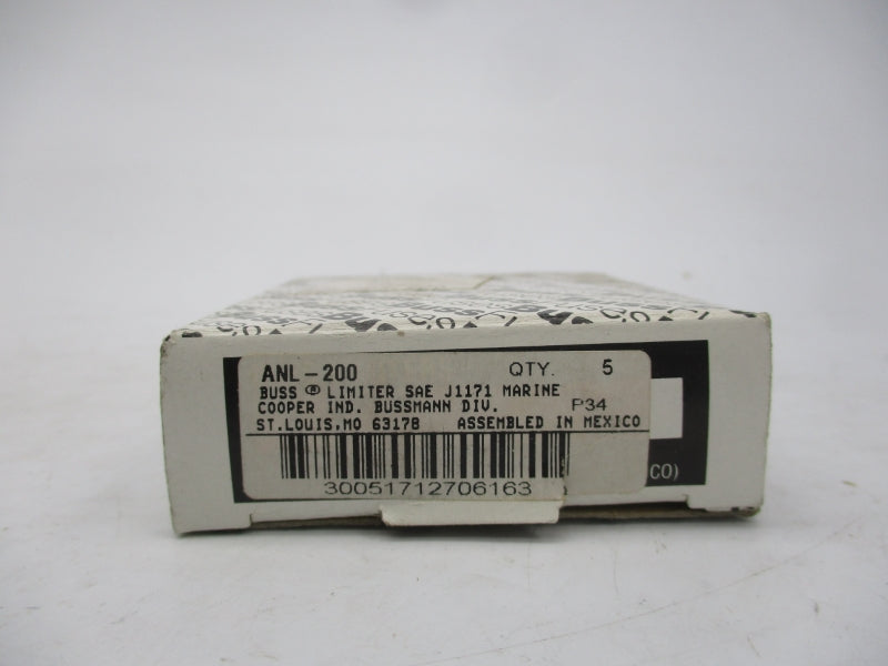 BUSSMANN ANL-200 (PKG OF 5) (WHITE) NSMP