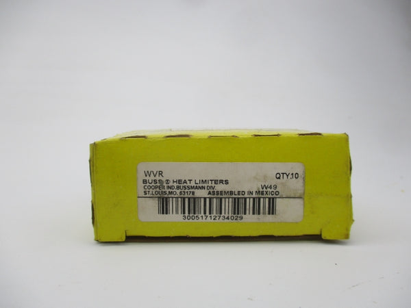 BUSSMANN WVR (PKG OF 10) (YELLOW) NSMP