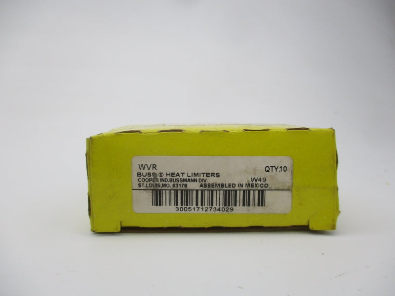 BUSSMANN WVR (PKG OF 10) (YELLOW) NSMP