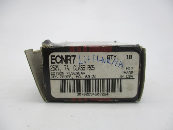 EDISON ECNR7 250VAC 7A (PKG OF 10) NSMP