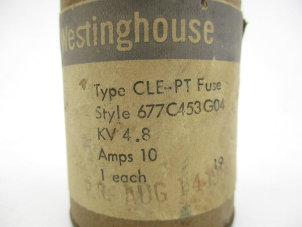 WESTINGHOUSE CLE-PT 677C453G04 10A NSFS