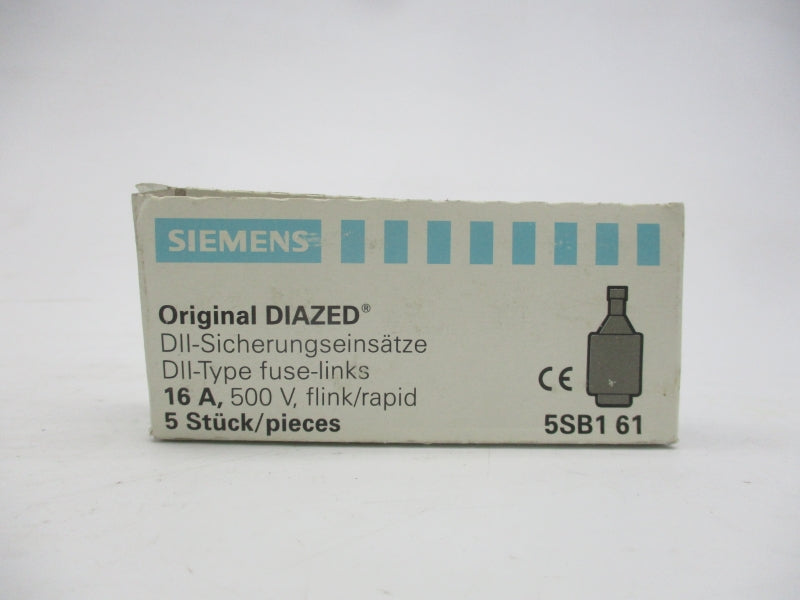 SIEMENS 5SB161 500V 16A (PKG OF 5) NSMP