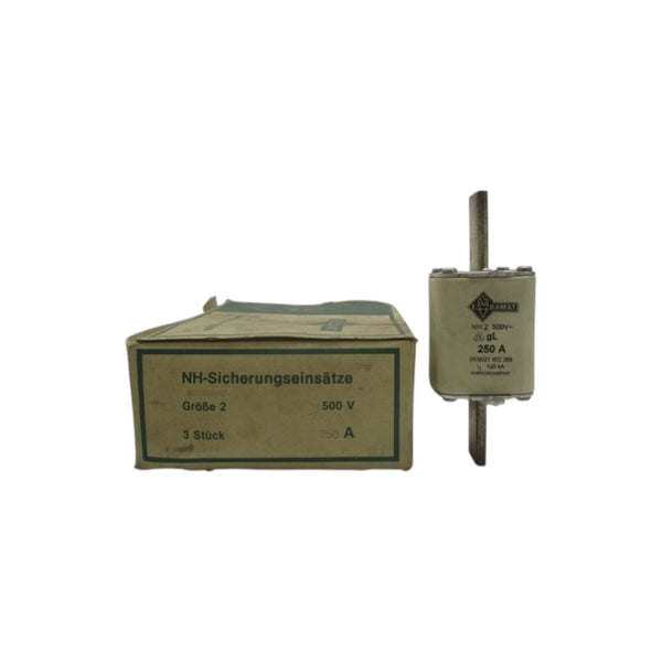 FUSE NH2 500V 250A (PKG OF 3) NSMP