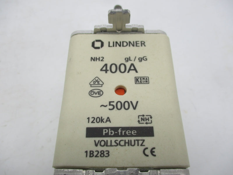 LINDNER NH2 1B283 500V 400A (AS PICTURED) NSNP