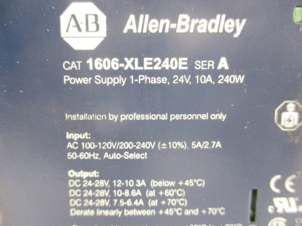 ALLEN BRADLEY 1606-XLE240E SER. A 100-120V/200-240VAC 5A/2.7A NSNP