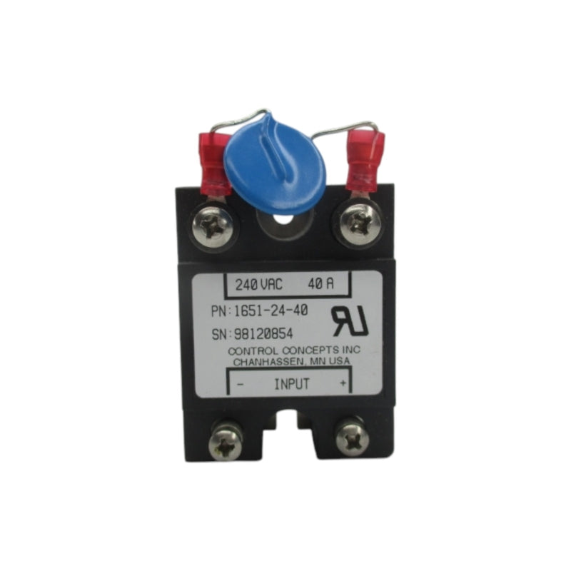 CONTROL CONCEPTS 1651-24-40 240VAC 40A NSNP