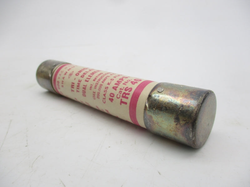 SHAWMUT TRS40 600VAC 40A (PKG OF 10) (WH/PK) NSMP