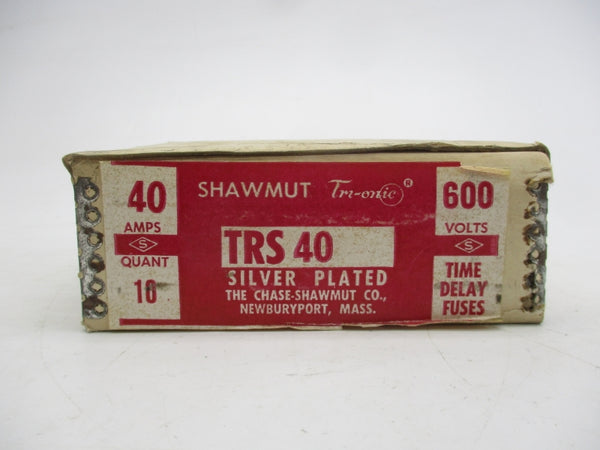 SHAWMUT TRS40 600VAC 40A (PKG OF 10) (WH/PK) NSMP