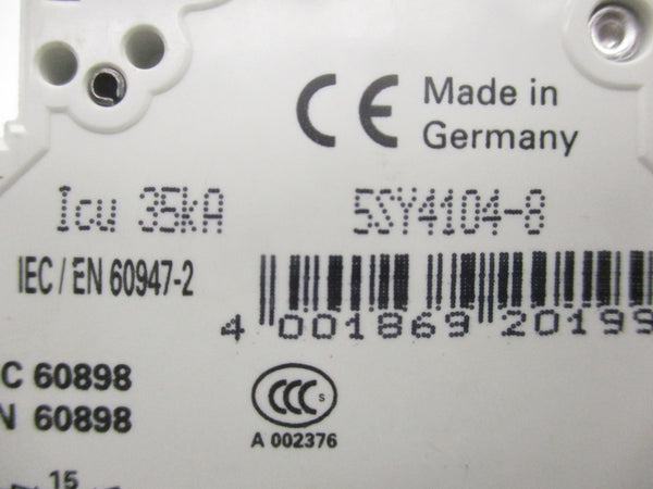 SIEMENS 5SY4104-8 230/400V 4A NSNP