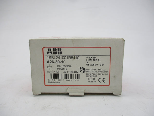ABB 1SBL241001R8410 A26-30-10 110-120V 45A NSMP