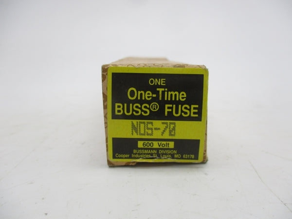 BUSSMANN NOS-70 600VAC 70A (BR/PK) NSMP