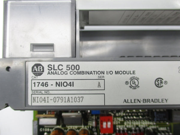 ALLEN BRADLEY 1746-NIO4I SER. A (NO TERMINAL) NSNP
