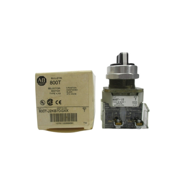 ALLEN BRADLEY 800T-J2KB8DGXX SER. T (WH) NSMP
