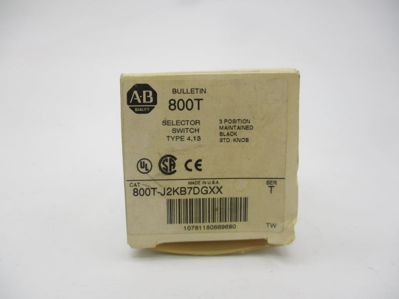 ALLEN BRADLEY 800T-J2KB8DGXX SER. T (WH) NSMP