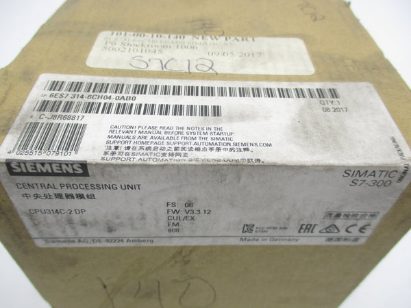 SIEMENS 6ES73146CH04-0AB0 NSFS