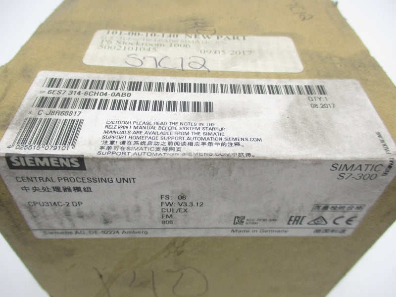 SIEMENS 6ES73146CH04-0AB0 NSFS