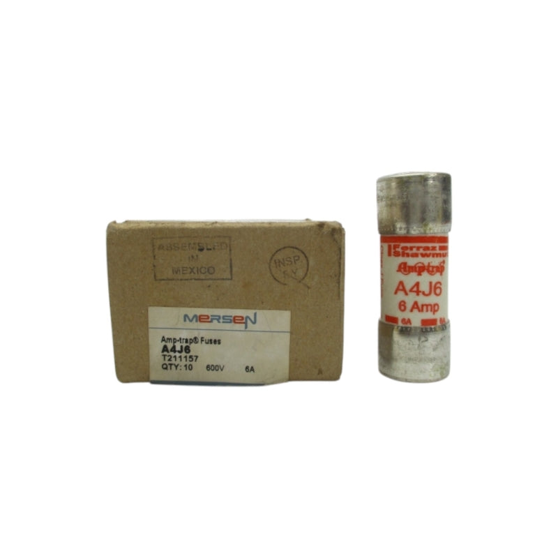 MERSEN A4J6 600VAC 6A (PKG OF 10) NSMP