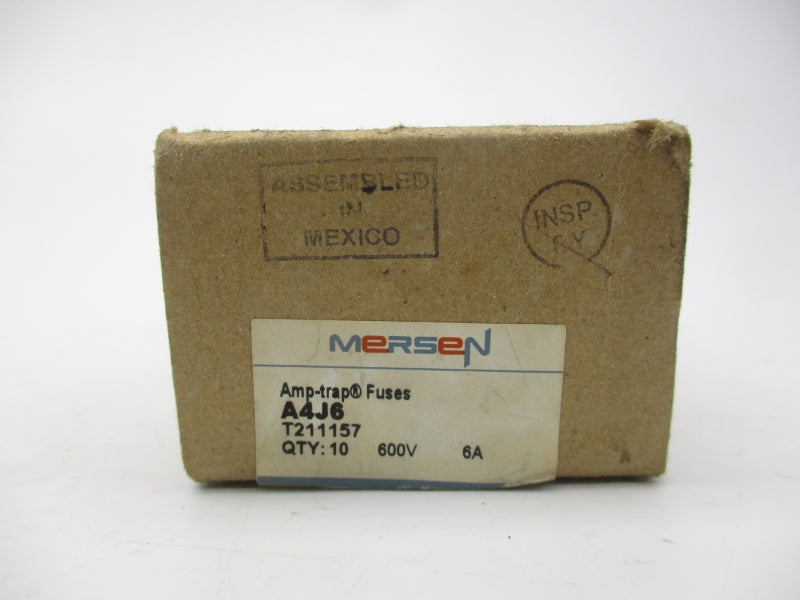 MERSEN A4J6 600VAC 6A (PKG OF 10) NSMP