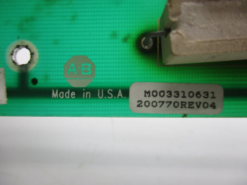 ALLEN BRADLEY 200770 REV. 04 UNMP