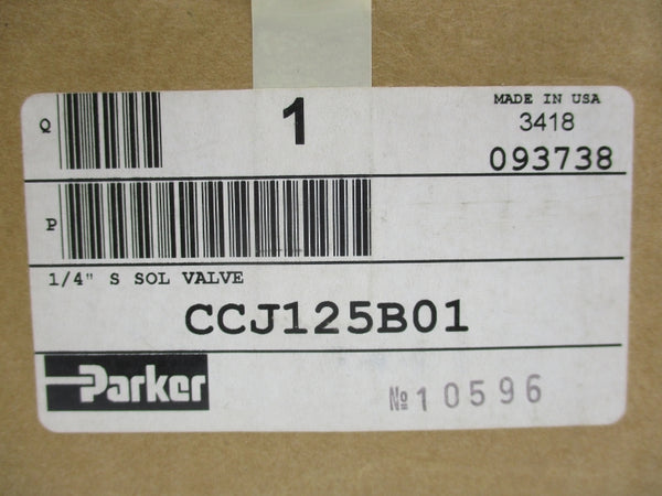 PARKER CCJ125B01 1/4" NSFS