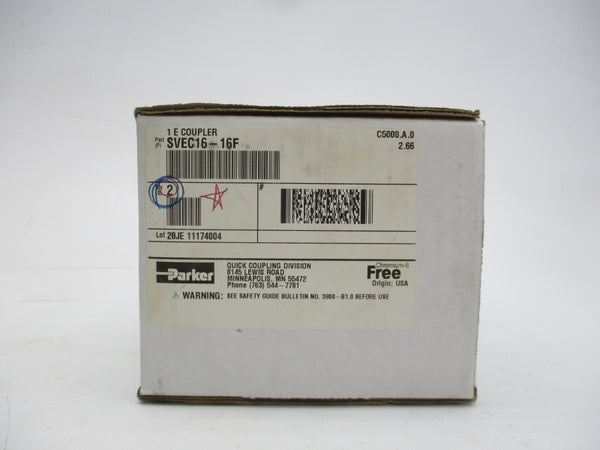 PARKER SVEC16-16F (PKG OF 2) NSMP