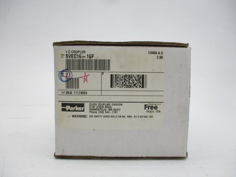 PARKER SVEC16-16F (PKG OF 2) NSMP