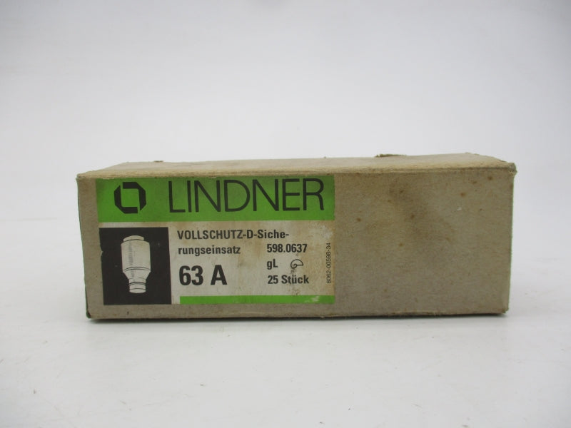 LINDNER 598.0637 500V 63A (PKG OF 25) NSMP