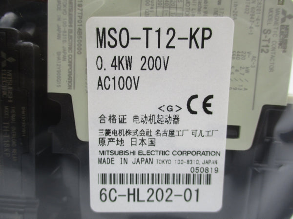 MITSUBISHI ELECTRIC MSO-T12-KP 100VAC NSMP