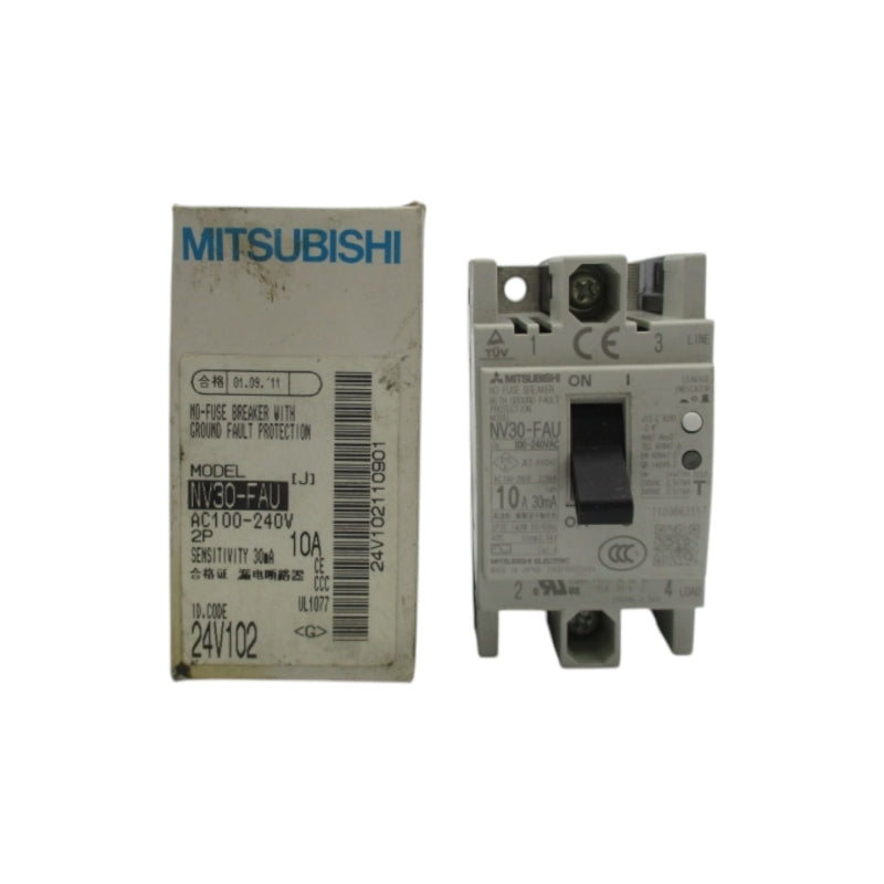 MTISUBISHI ELECTRIC NV30-FAU 100-240VAC 10A NSMP