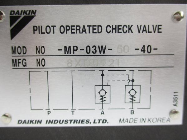 DAIKIN MP-03W-50-40 NSMP