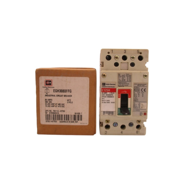 CUTLER HAMMER EGH3080FFG 480VAC 80 NSMP