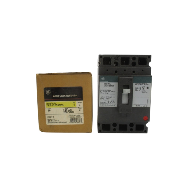 GENERAL ELECTRIC TEB132050WL 240VAC 50A NSMP