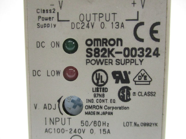 OMRON S82K-00324 24VDC 0.13A NSNP