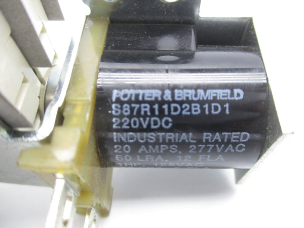 POTTER & BRUMFIELD S87R11D2B1D1 277VAC 20A UNMP